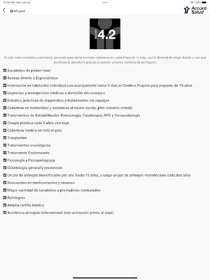 Accord Salud android App screenshot 2